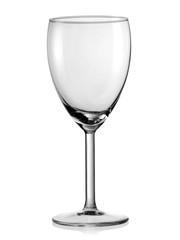 Empty wine glass