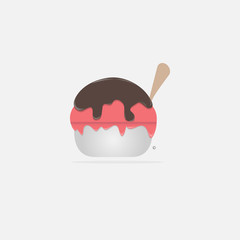 Ilustración Helado