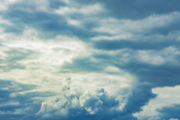 dramatic moody cloudy sky natural wallpaper background landscape photography with empty copy space for your text here 