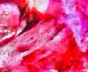 Designed grunge texture for creative ideas. Macro brushstrokes of oil. Abstract close up structure background. Colorful HD wallpaper. Simple graphic design template.