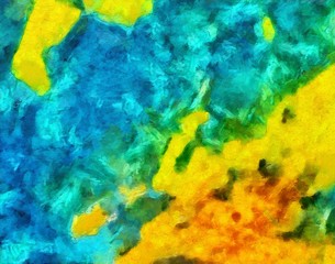 Designed grunge texture for creative ideas. Macro brushstrokes of oil. Abstract close up structure background. Colorful HD wallpaper. Simple graphic design template.