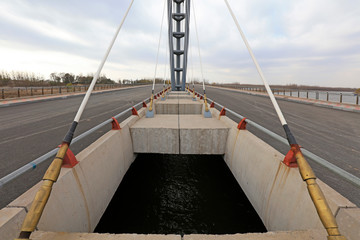 Bridge cable-stayed cable