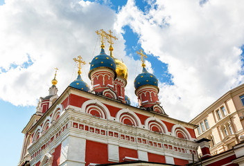 Fototapeta na wymiar St. George's Church in Moscow, Russia