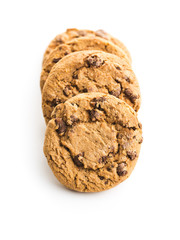 Sweet chocolate cookies.