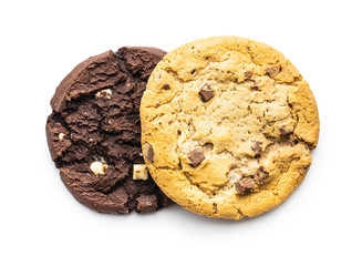 Sweet chocolate cookies.