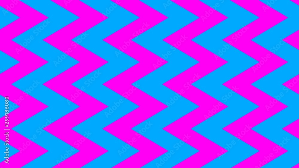 Poster zigzag arrows lines moving slowly to the right abstract background