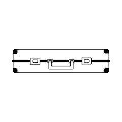 side view of suitcase icon