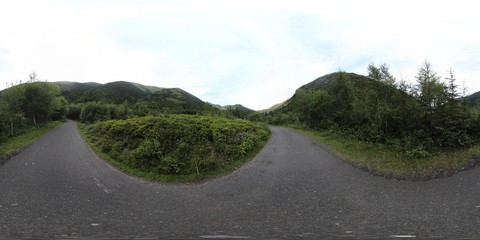 360 degree Panorama of Tatra Mountains © Ruchacz