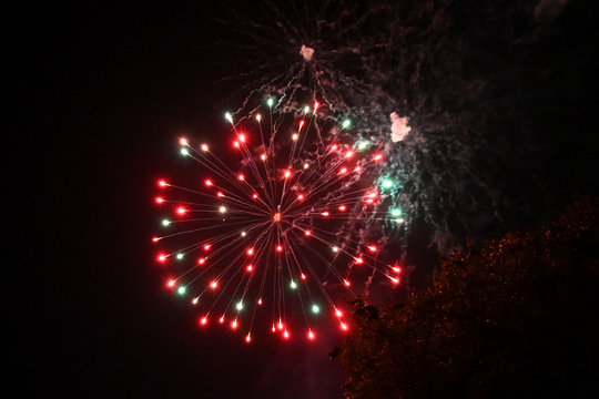 Fireworks pyrotechnics