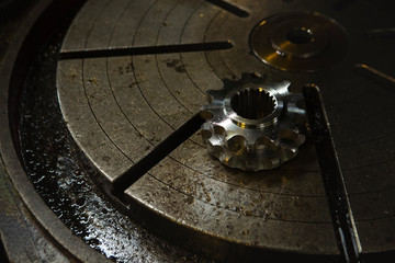a product made on a metal milling machine