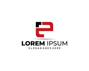 E Letter Logo Design vector Template