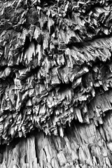 Textura de paredes rocosas de montañas en Islandia 