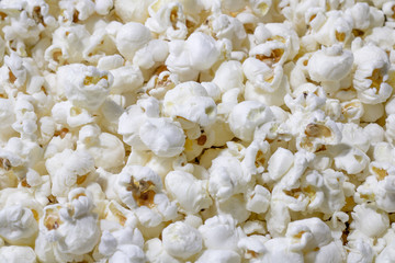 close-up photograph of popcorn