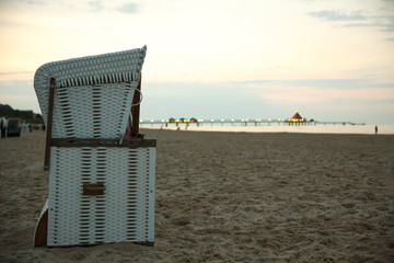 beach chair at Ostsee