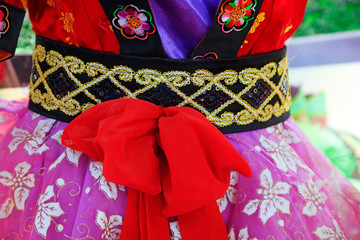 Chinese folk dance Yangge dress