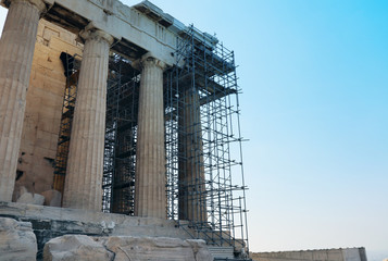 Famous landmark at the Acropolis area.