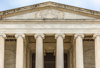 Naklejka premium Thomas Jefferson Memorial at Washington DC, USA