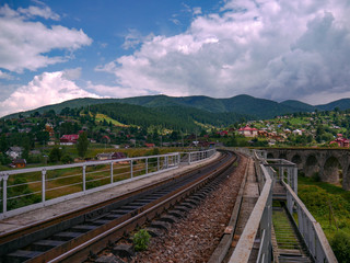 Vorokhta Ukraine Railway Stantion