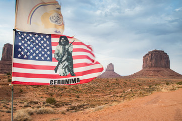 Geronimo is still there, Monument Valley, USA