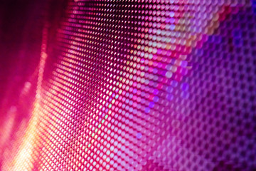 CloseUp LED blurred screen. LED soft focus background. abstract background ideal for design.