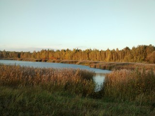 landscape with river