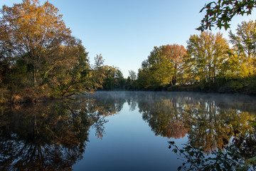 Cool morning on Arkansas Lake