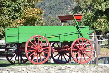 Fototapeta na wymiar Rustic Wagon