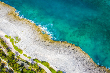 Aerial of Bahamas Nassau