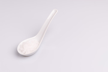 Coarse sea salt  background