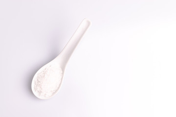 Coarse sea salt  background