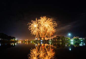 Naklejka premium Fireworks