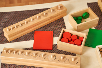 Montessori counting games learning numbers