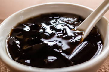mesona black herbal tea