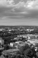 Landscape shot of Wels in Upper Austria