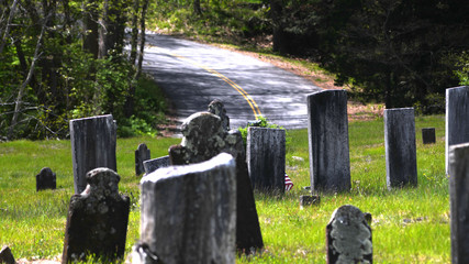 Grave and Road