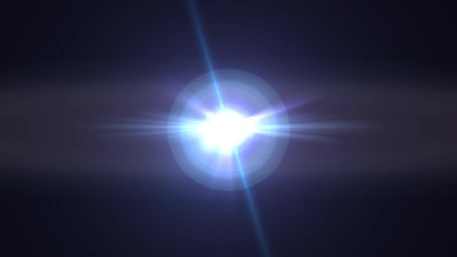flash light & Flare theme abstract motion background with spotlights and rays lens flares. Angular animation.