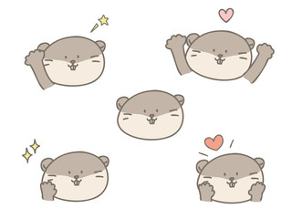かわいいカワウソ