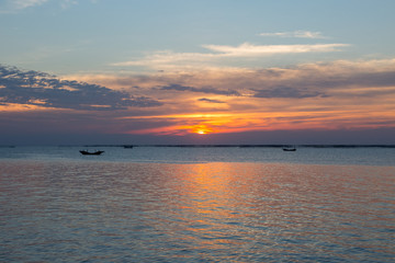 Obraz premium Sea and sky Before Sunset