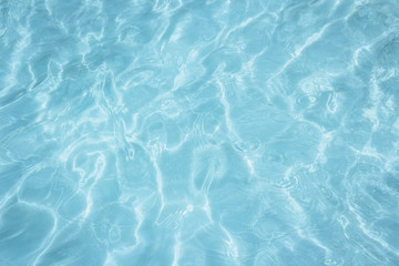 Blue pool water texture