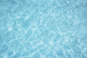 Blue pool water texture
