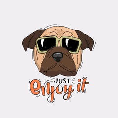 Lettering typography poster motivational quotes