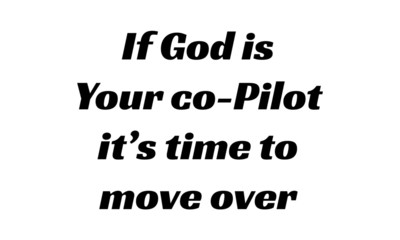 Christian faith, typography for print or use as poster, card, flyer or T shirt