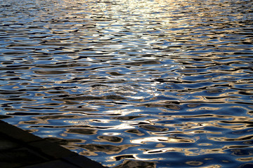 Photo background beautiful texture of water
