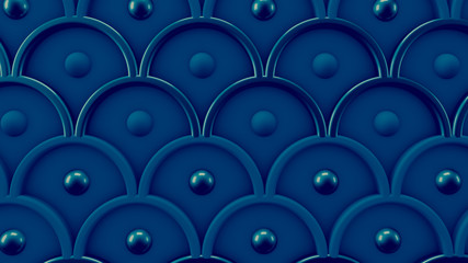 Interior pattern, architectural background. 3d illustration, 3d rendering.