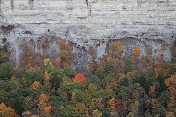 Amazing Gorge at Letchworth State Park near Castile's entrance