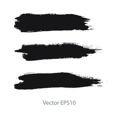 black brush stroke stripes	