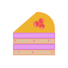 happy birthday card with cake