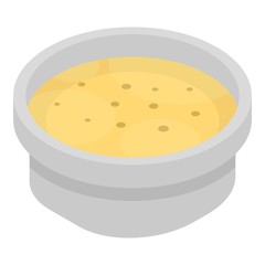 Fresh spices sauce icon. Isometric of fresh spices sauce vector icon for web design isolated on white background
