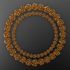 Interior pattern, architectural background. 3d illustration, 3d rendering.