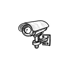 Security surveillance camera CCTV logo design